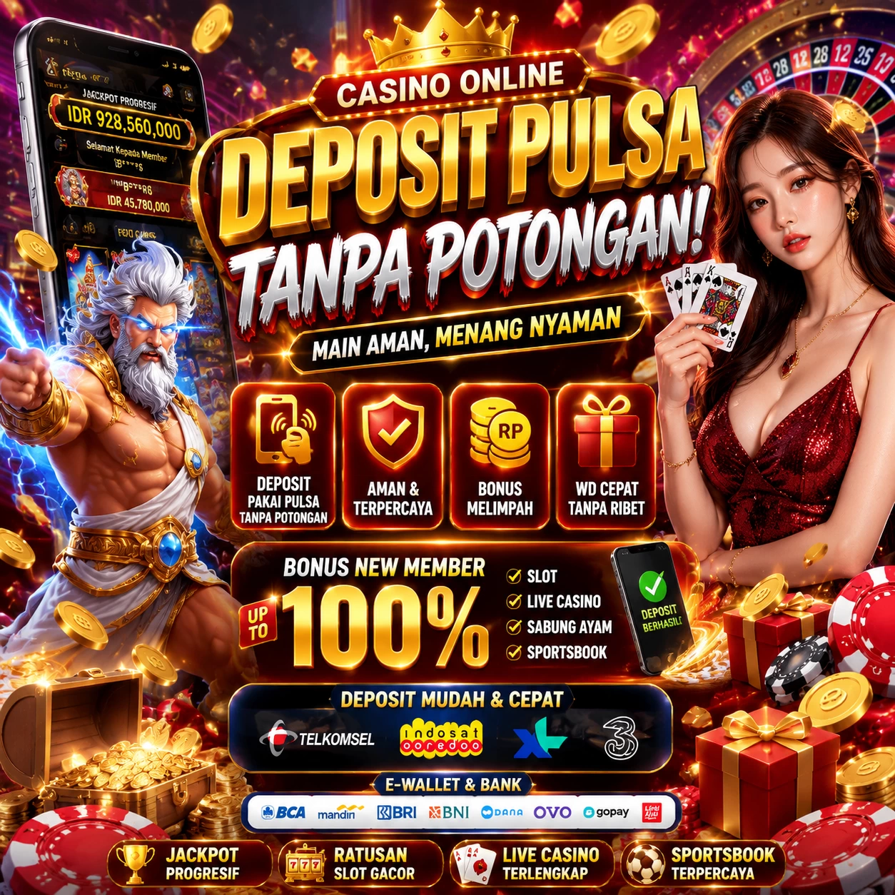 Tampilan antarmuka koboislot APK v4.7.5 saat pengujian performa dan keamanan di perangkat Android